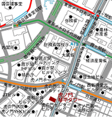 クリックでYahoo地図を表示